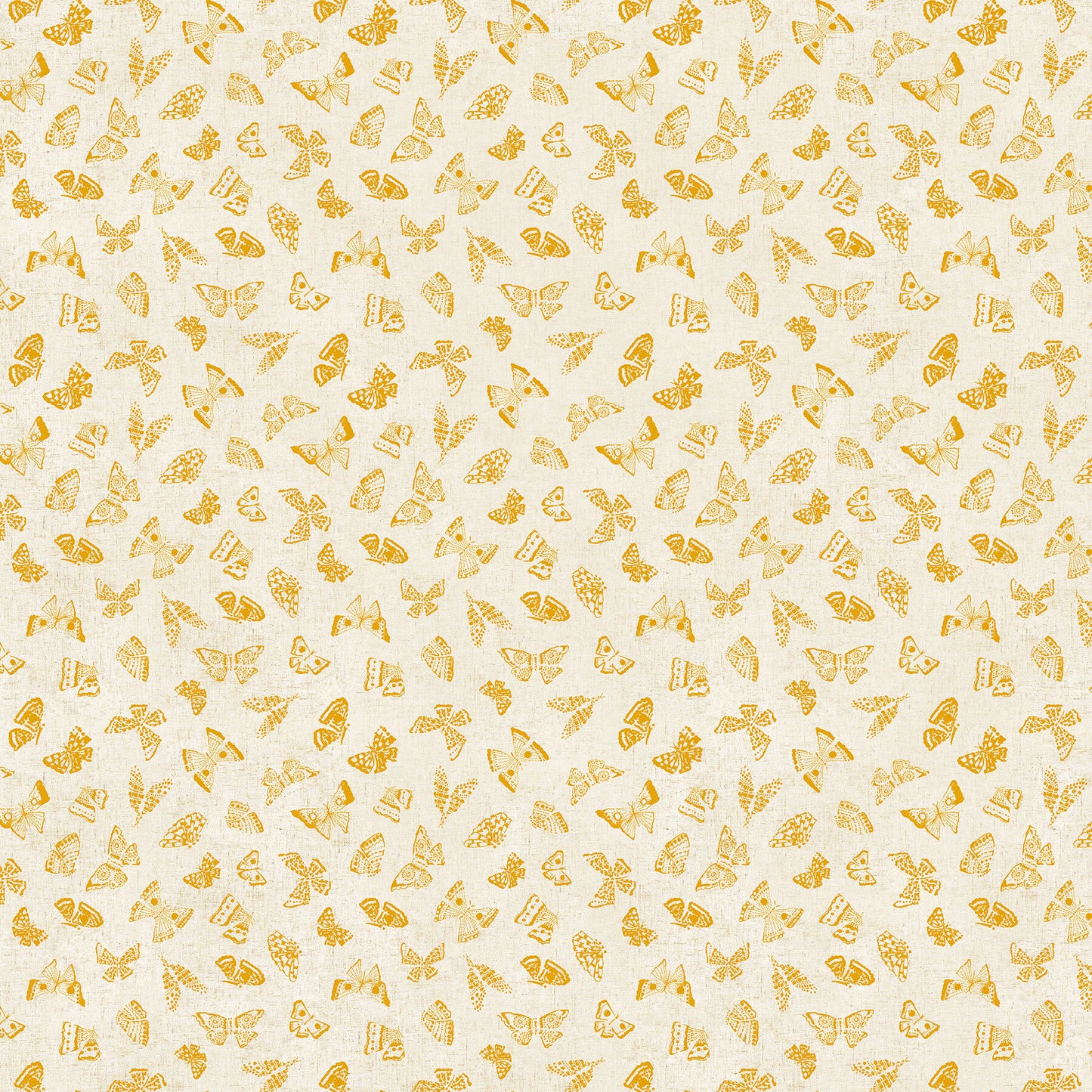 Wildflower Yellow Multi Butterflies