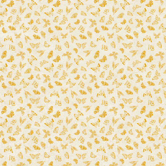 Wildflower Yellow Multi Butterflies
