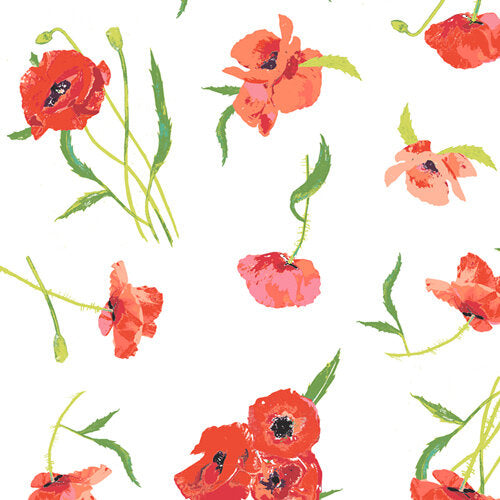 Floralish Poppy Reflections