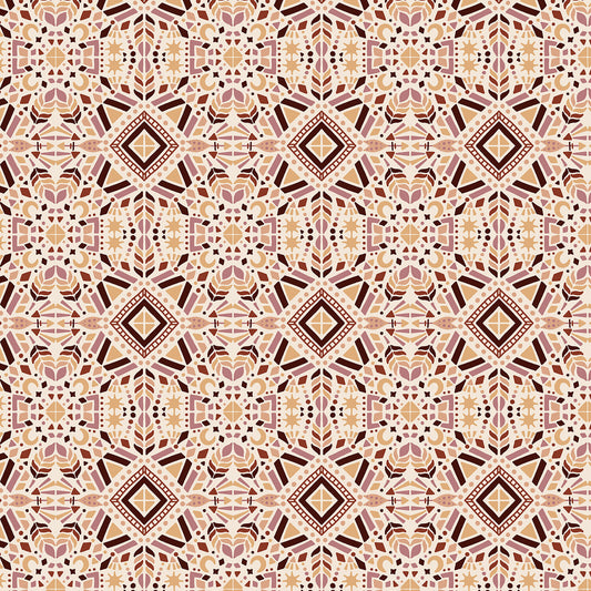 Magic of Serengeti Southern Geometry Golden Beige