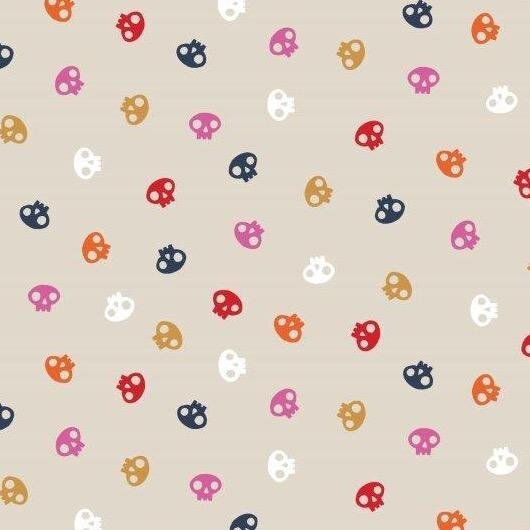 Full Moon Skulls Multi Pink