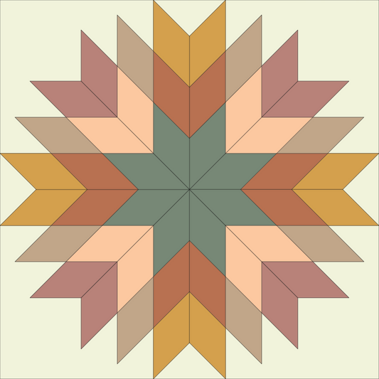 Homestead Star Desert Quilt Kit