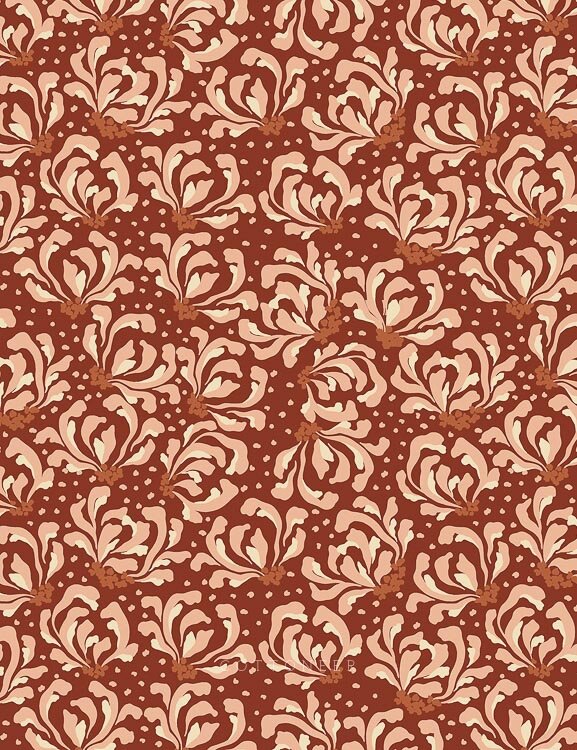 Magic of Serengeti Blooming Flowers Sienna