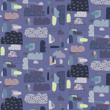 Mystical Cloud Nine Blue Violet
