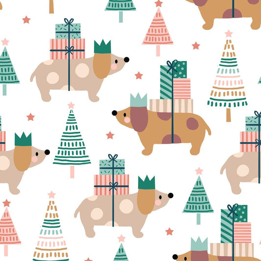 Animal Crackers Dog Christmas