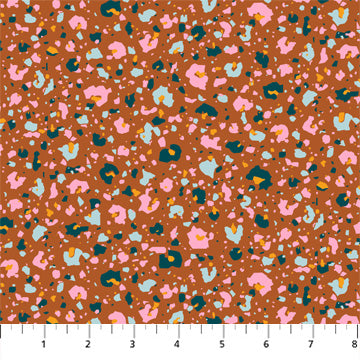 Dreamscape Terrazzo Leopard Rust