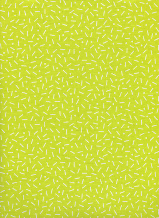 Snap to Grid Little Pill Dot Lemon Yellow