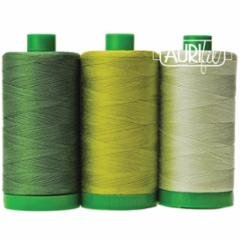 Aurifil Turtle Green Builder Box 40 wt