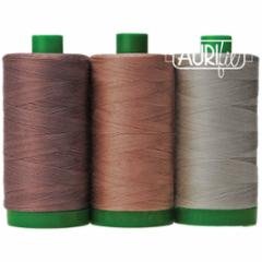 Aurifil Lynx Mauve Builder Box 40 wt