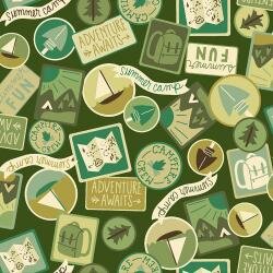 Camping Crew Patches Moss