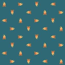 Camping Crew Campfire Lake