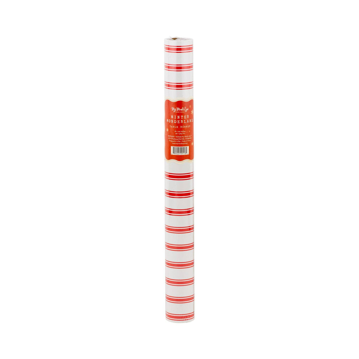 WNT1220 - Red Striped Table Runner