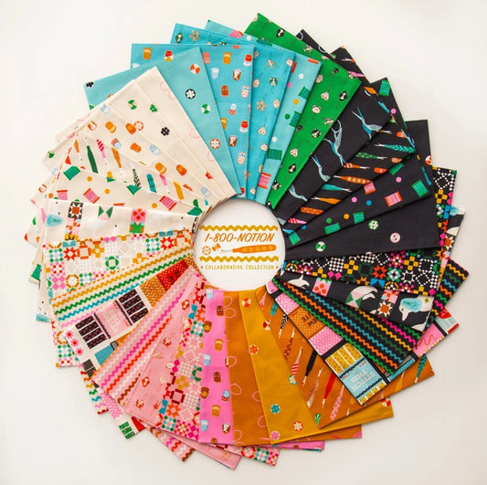 PRE-ORDER 1-800-NOTION Fat Quarter Bundle