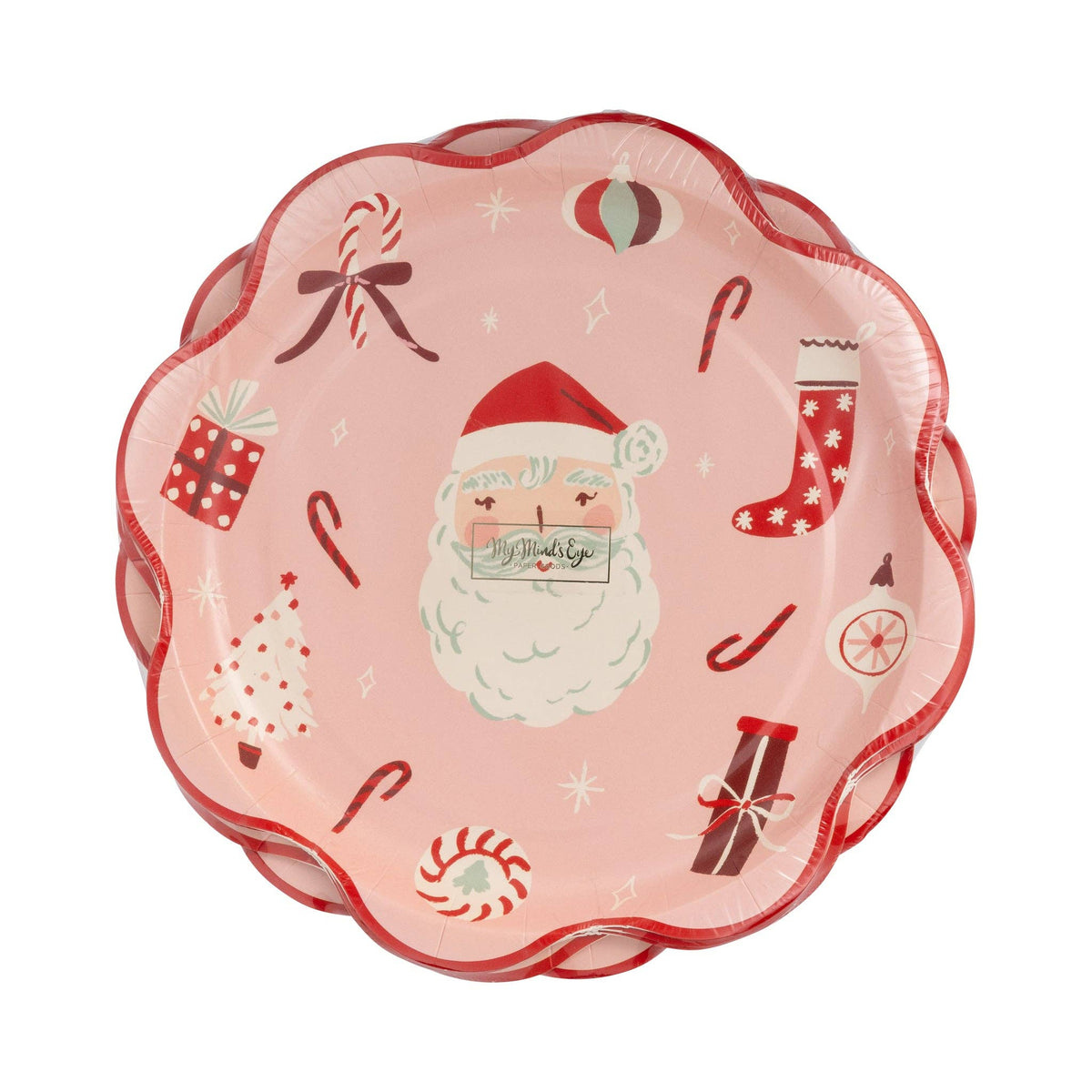 STN1240 - St Nick Icon Plate