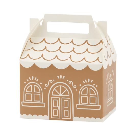 GBD1117 - Gingerbread House Gable Treat Boxes