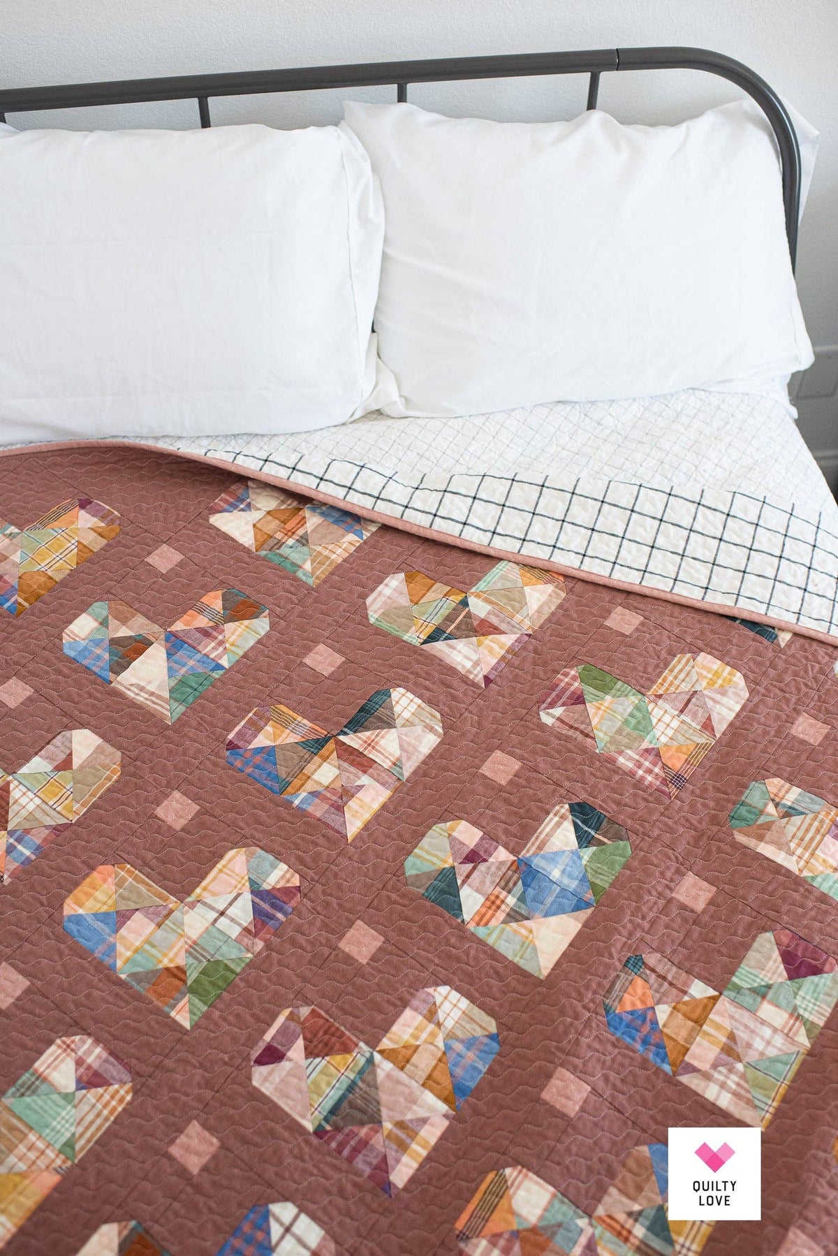 Heart Gems Quilt Pattern-PAPER pattern