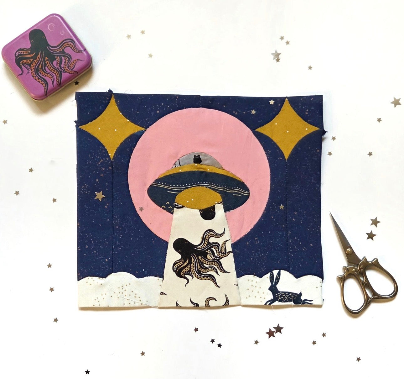 English Paper Piecing Class -UFO