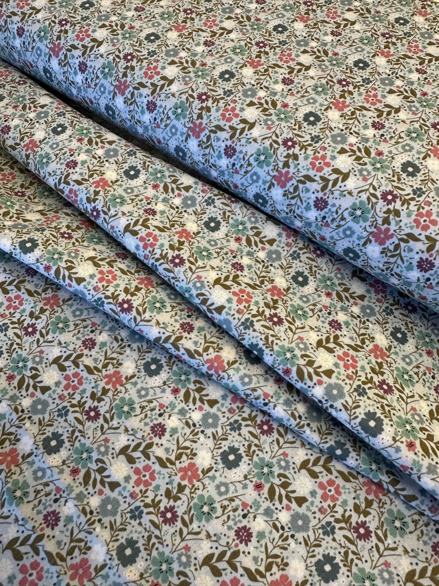 Flower Magic Blue Ditsy Floral