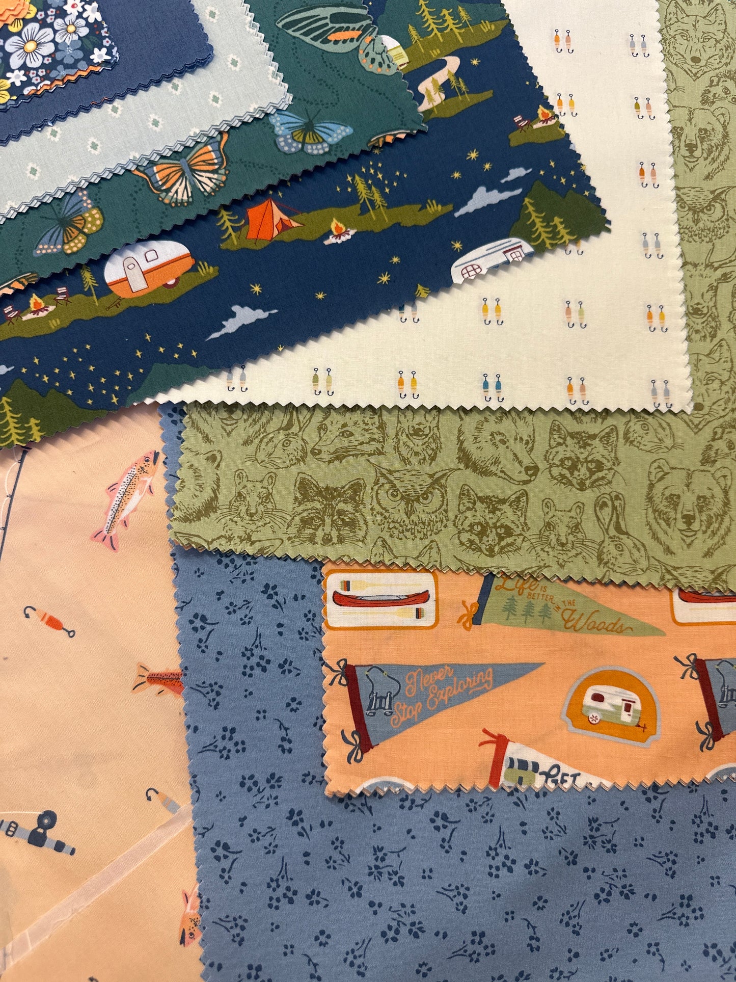 Happy Camper 10” squares