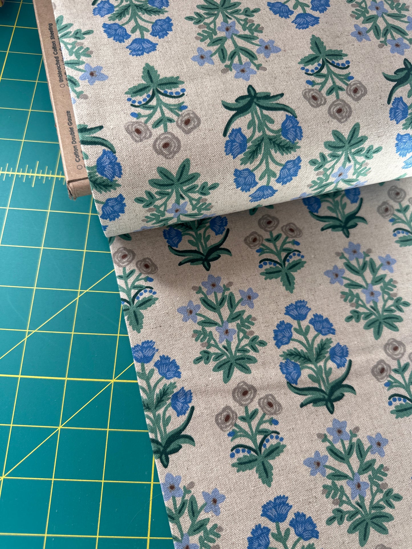 Camont Blue floral Canvas