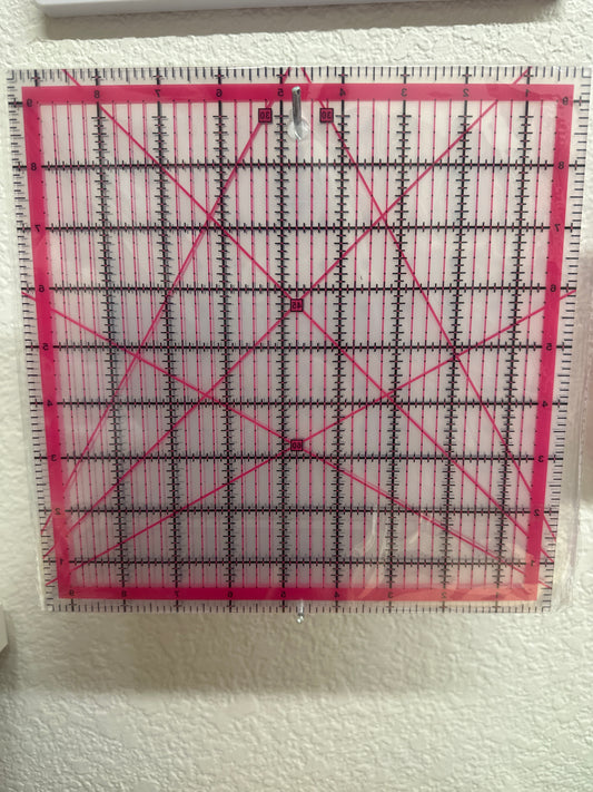 9.5”x9.5” square