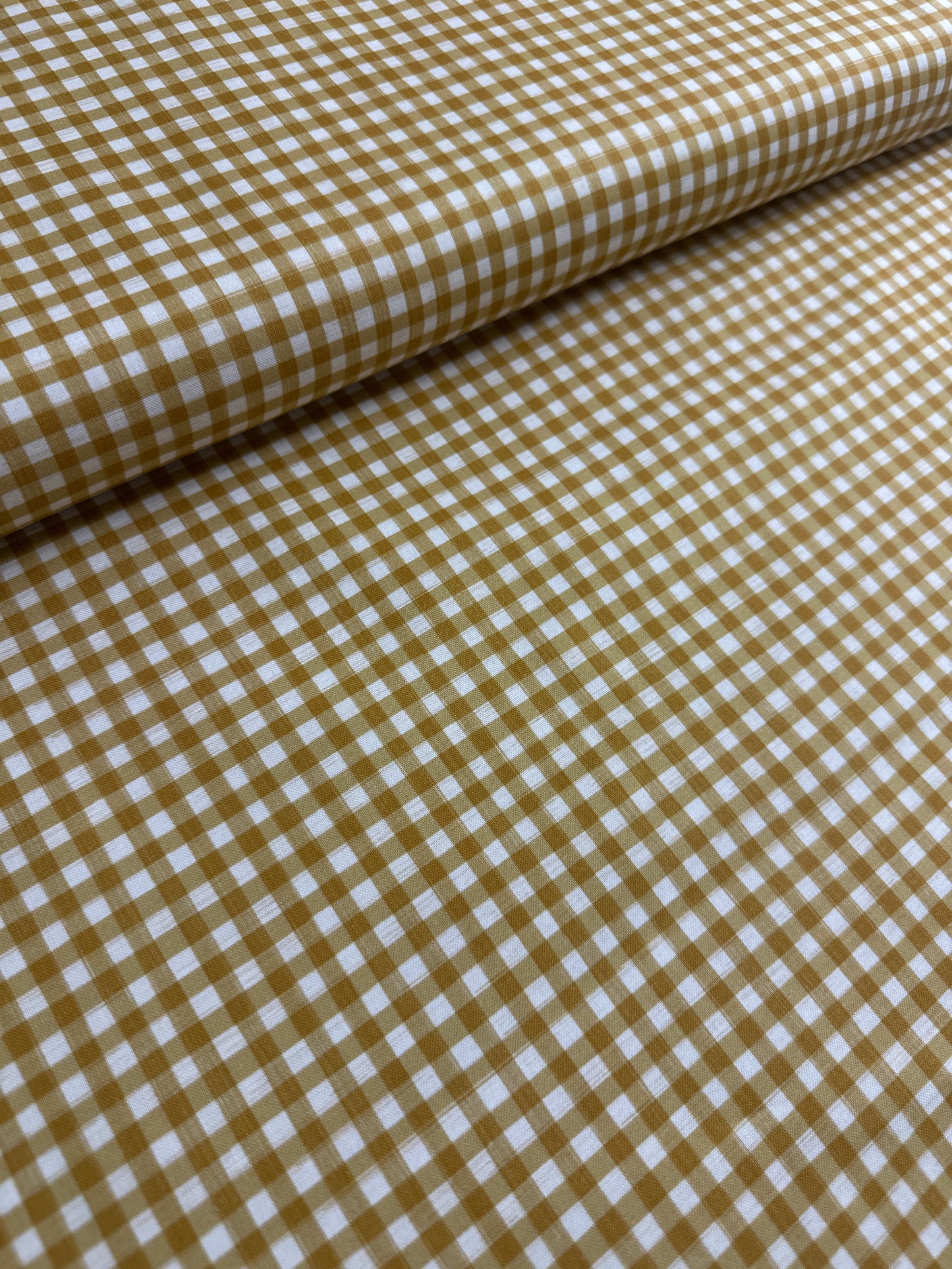 Mustard Gingham