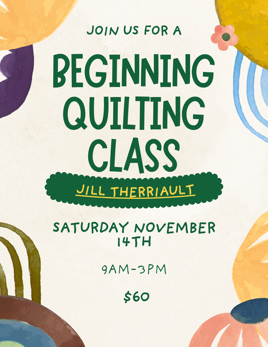 Beginner Quilting Class