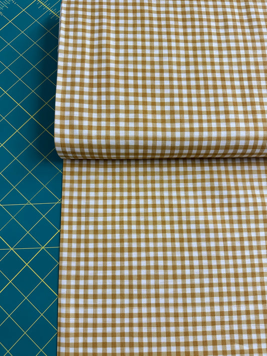 Mustard Gingham