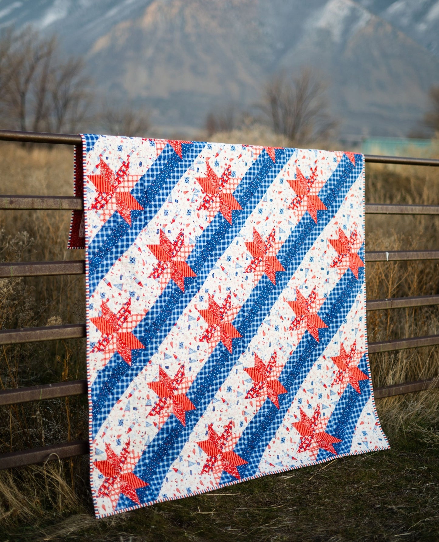 Firecracker Freefall Quilt Kit Riley Blake Quilt Kit 250th anniversary quilt