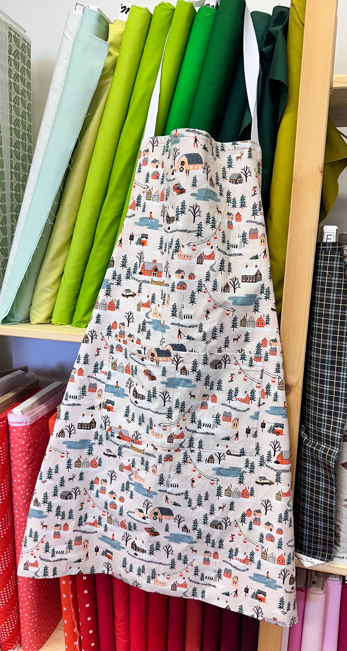 Holiday Apron Class