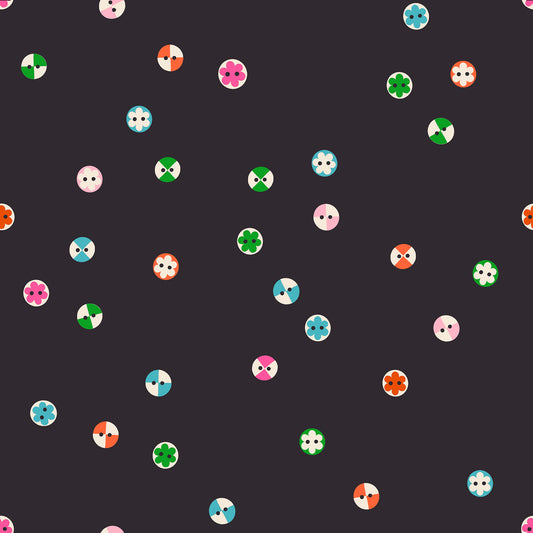 PRE-ORDER Buttons Soft black