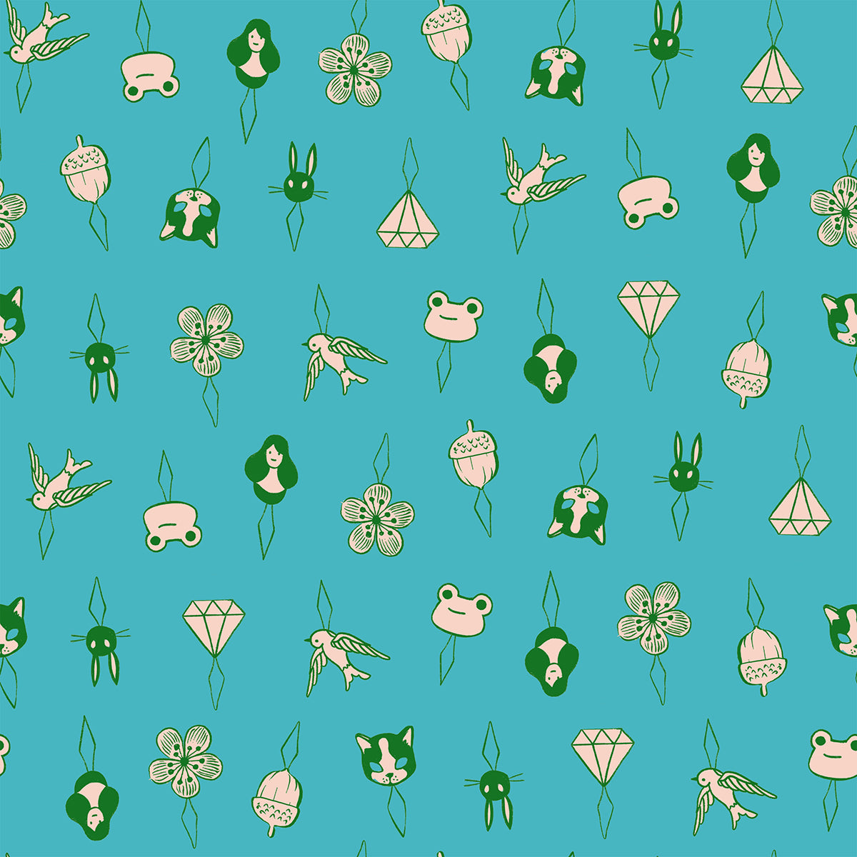 PRE-ORDER Thread Charms Turquoise