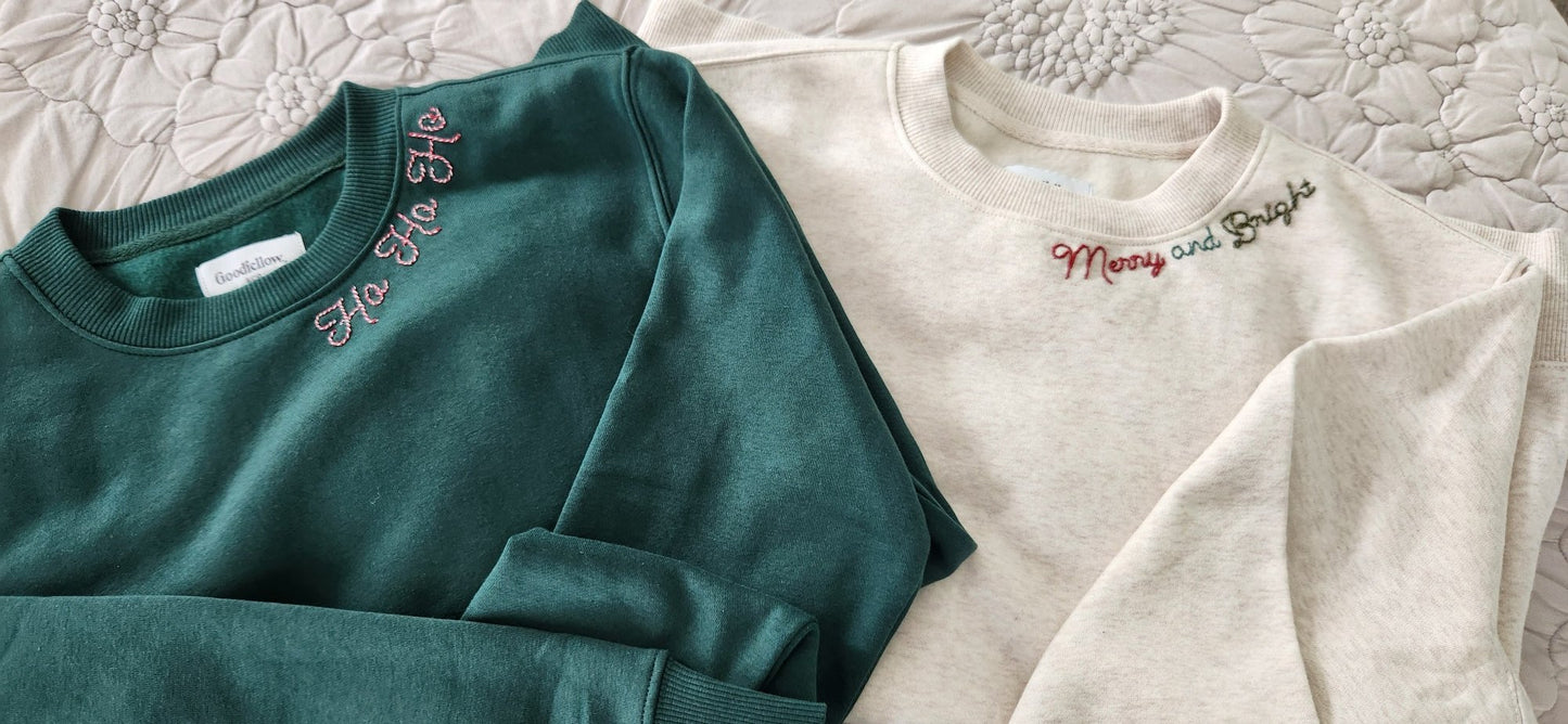 Cozy Christmas Sweatshirts