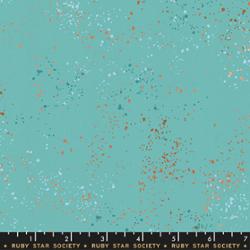 Speckled Metallic Turquoise