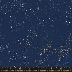 Speckled Navy Metallic