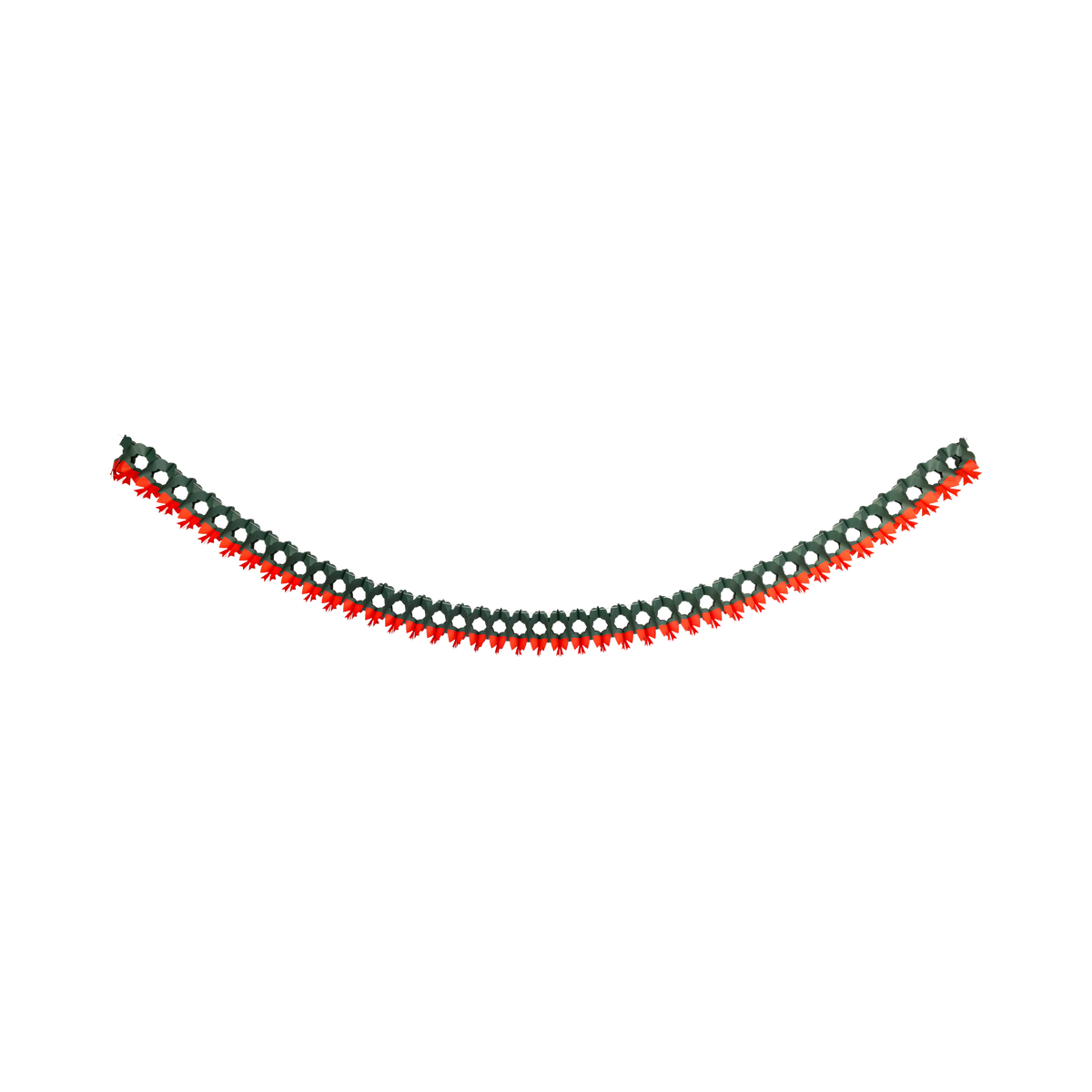 CHR1304 - Tree, Wreath and Bell Honeycomb Garland Set