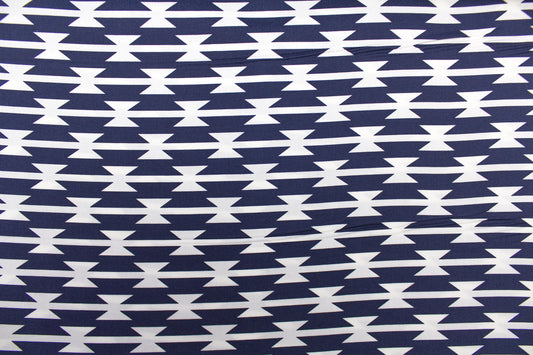 tomahawk-stripe-fabric-aztec-fabric-tribal-navy-and-white-southwestern-art-gallery-fabrics-fabric-by-the-yard-arz-551-100-cotton
