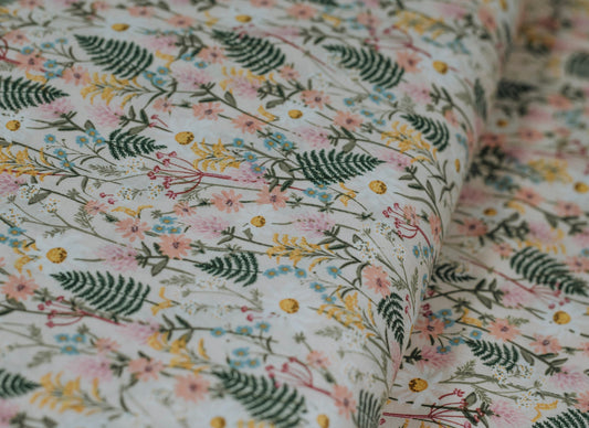 wildwood-wildflowers-pale-rose-lawn-fabric-fabric-by-the-yard-rifle-paper-co-fabric-blush-fabric-apparel-fabric