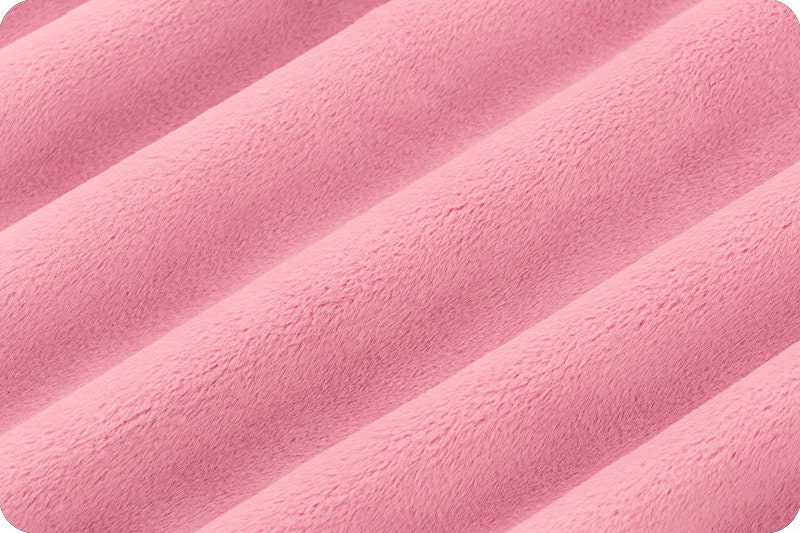 Dusty Pink Rose Minky