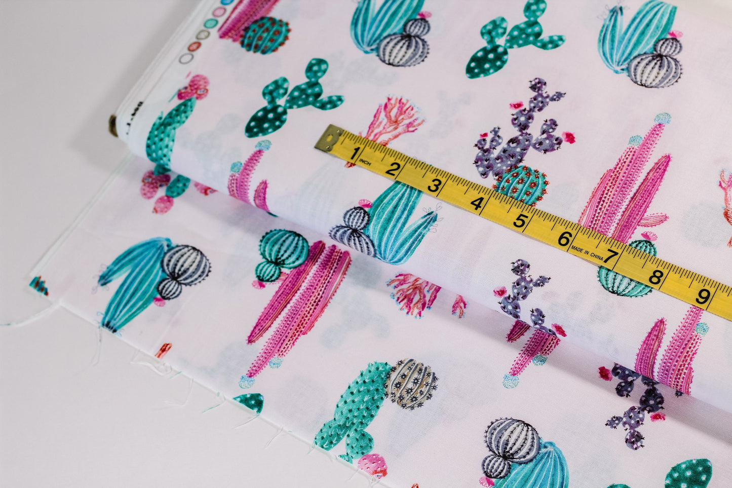 water-color-cactus-fabric-cotton