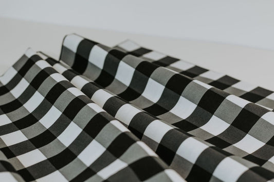Black and white Buffalo Check