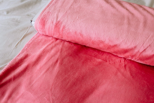 Minky Coral Soft Cuddle