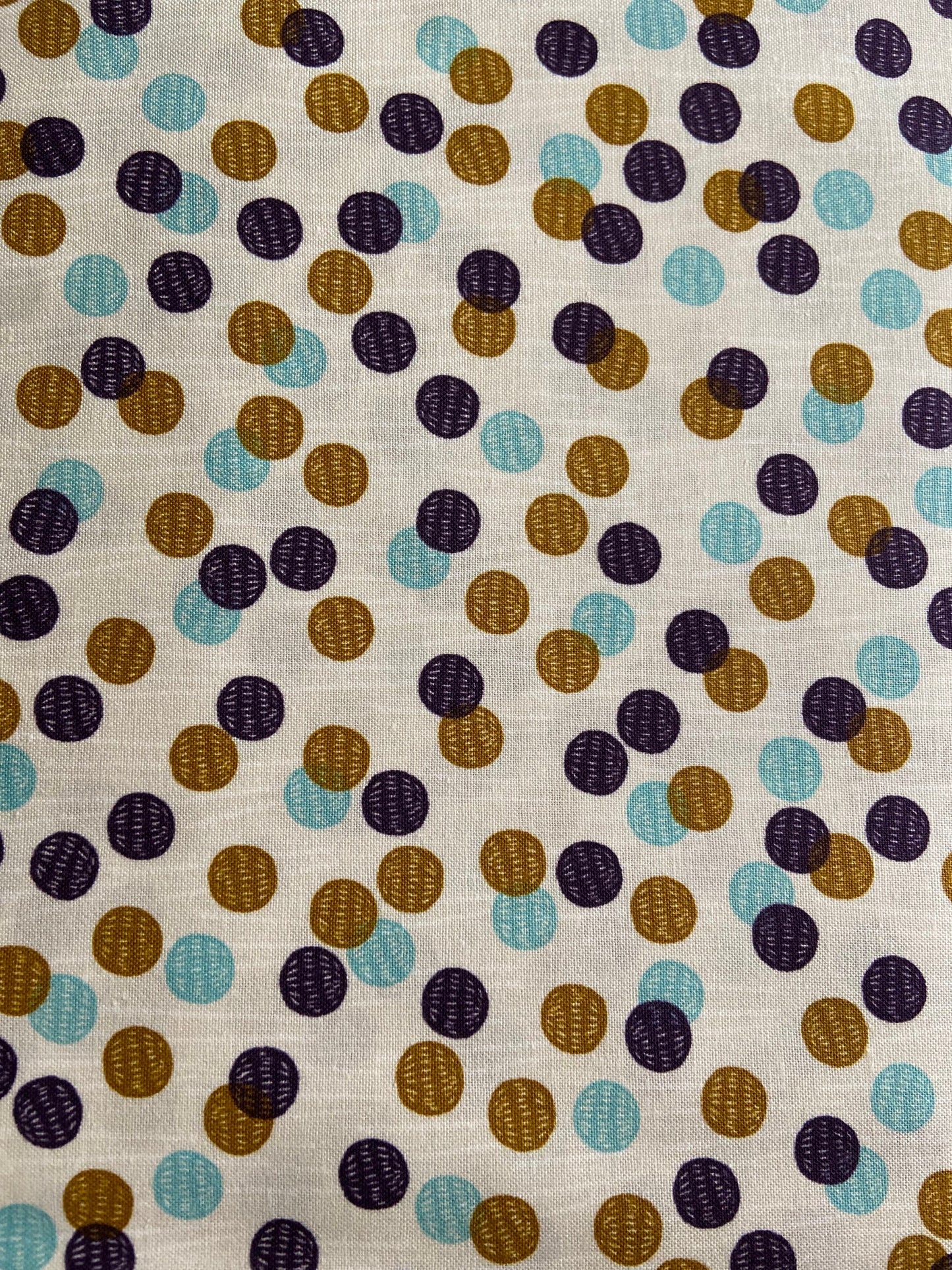 Purple and Gold Dots