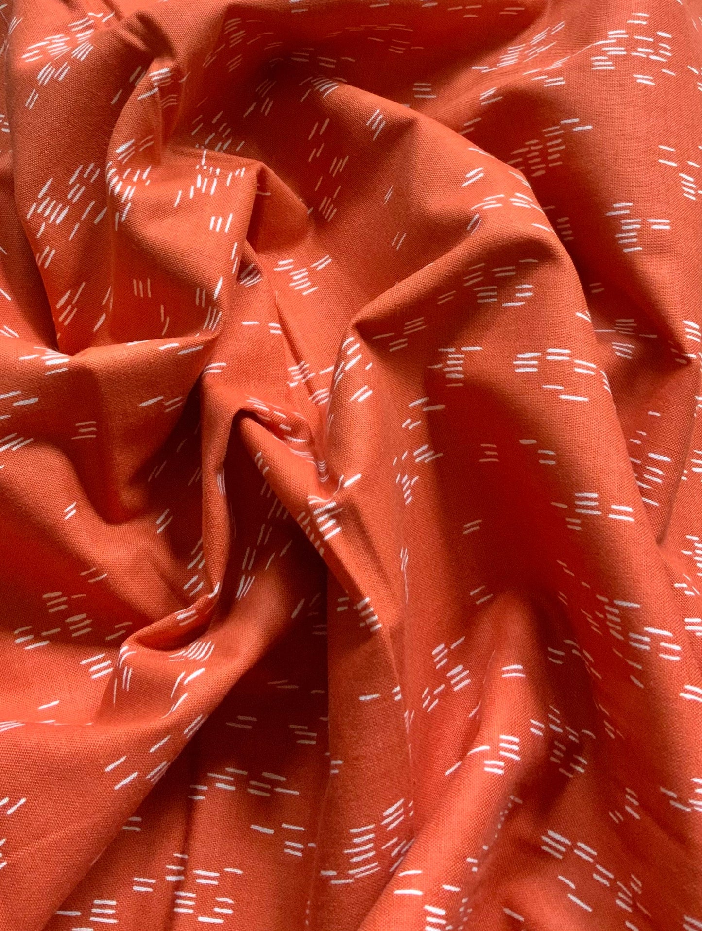 rust-fabric-copper-rust-raining-dashes-geometric-fabric-hj205-ru2-dear-isla-haze-rust-fabric-haze-fabric-by-the-yard-fq-1-2-yd