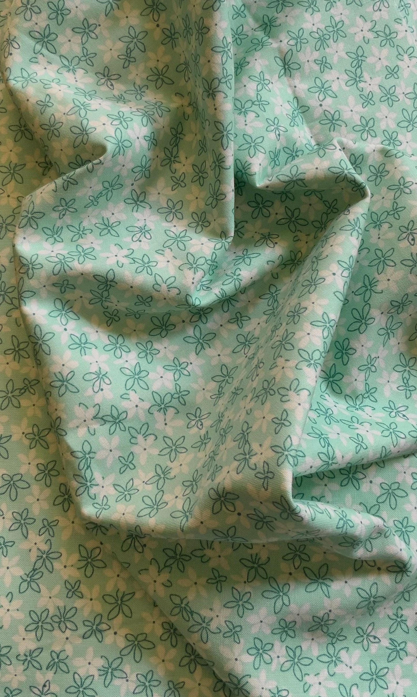 Mini Green Floral