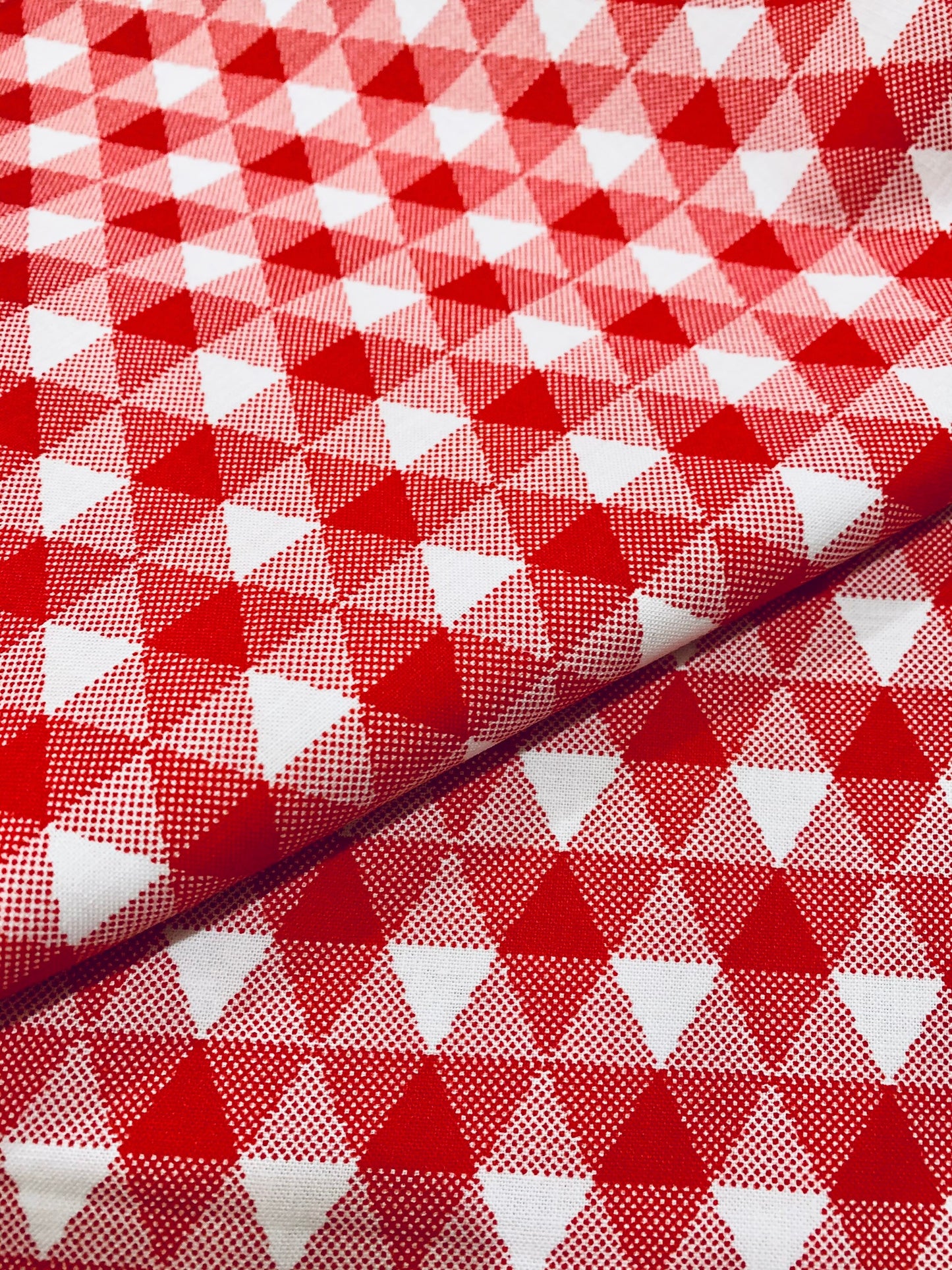 Red Triangle Gingham