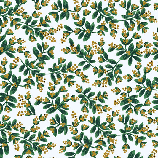 rifle-paper-co-mistletoe-fabric-white-metallic-holiday-cotton