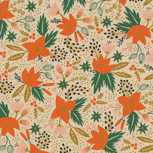 rifle-paper-co-holiday-classics-poinsettia-cotton-canvas-fabric