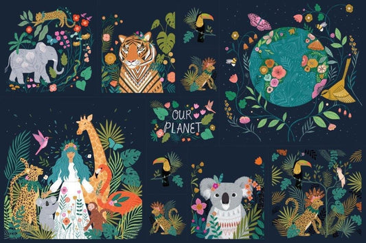 jungle-animals-cotton-fabric-panel-our-planet-dashwood-studio