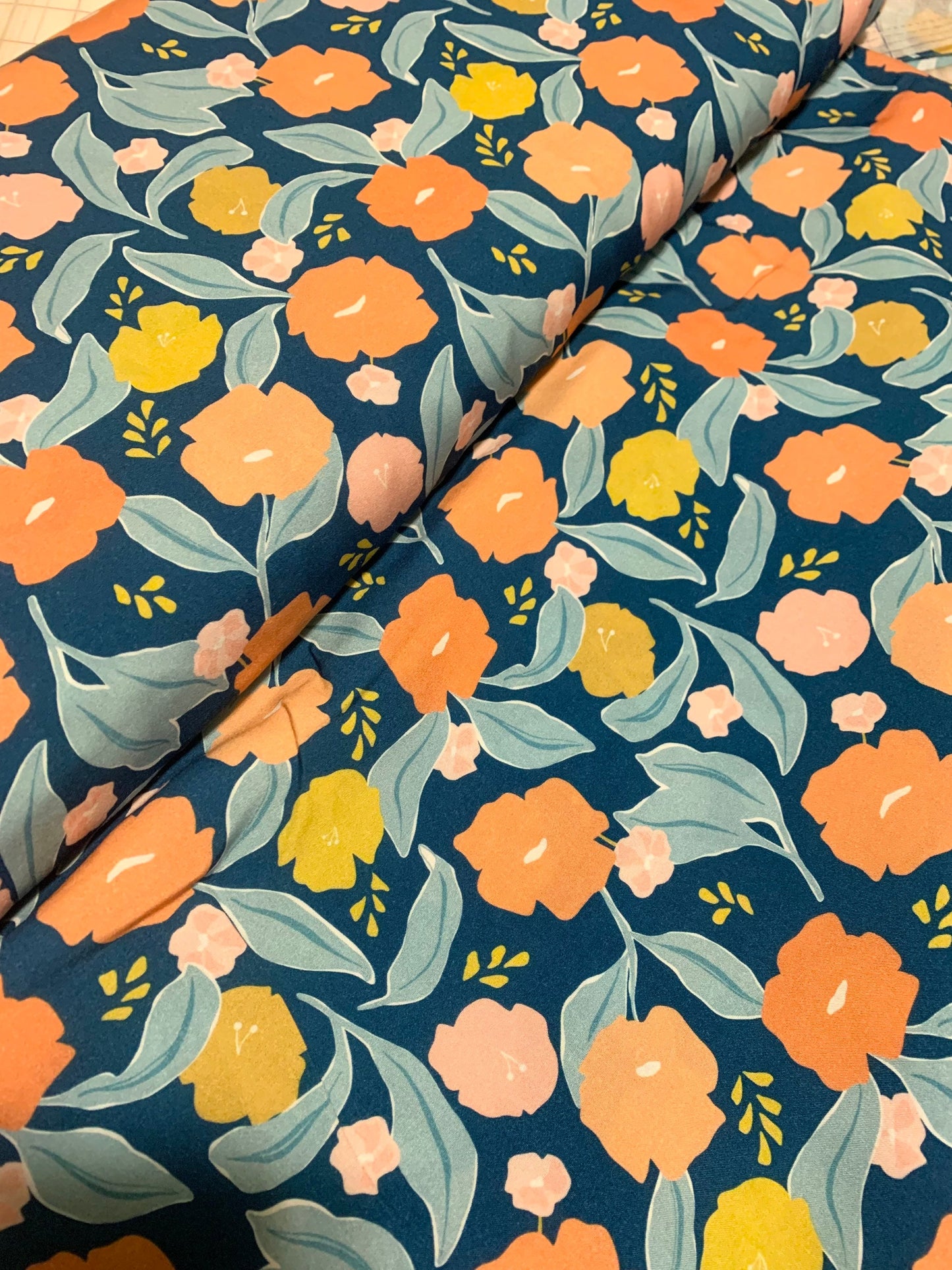 blue-floral-rayon-fabric-figo-rollakan-apparel-fabric